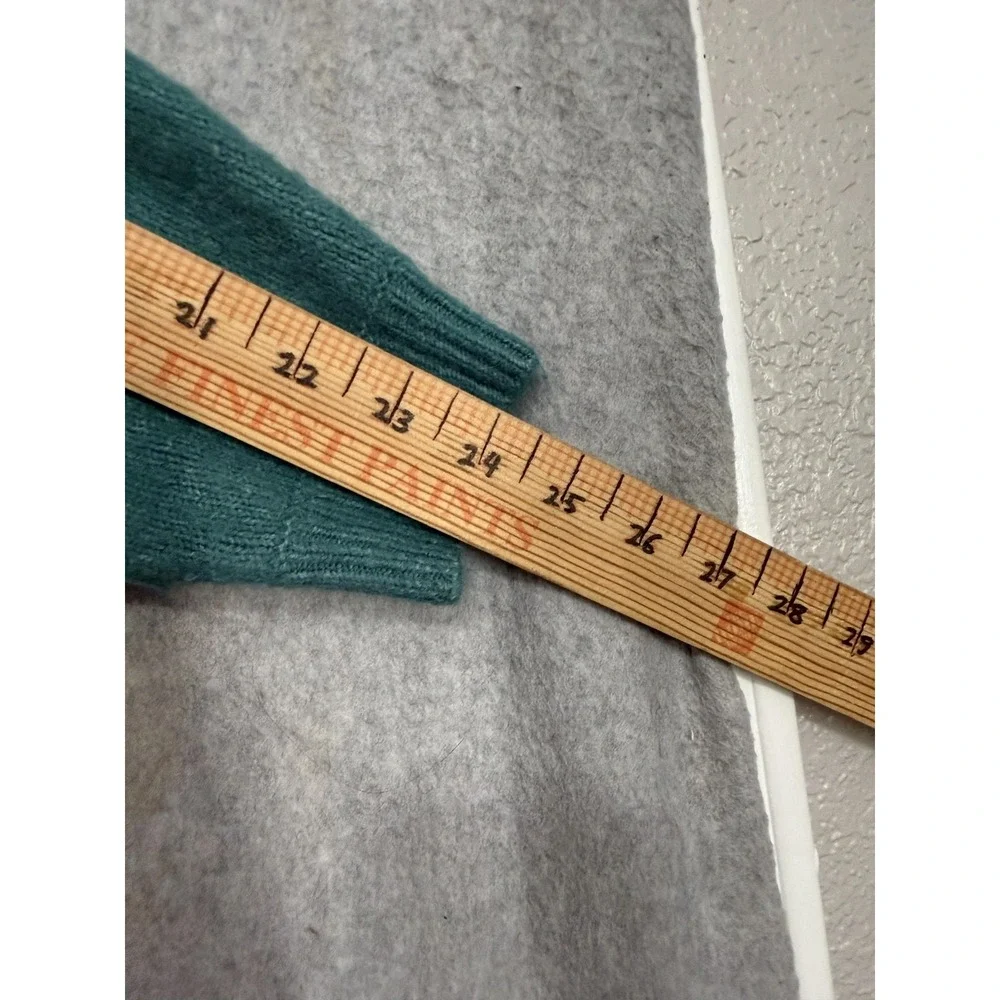 Anthropologie Cardigan Sweater Womens One Size‎ Green Open Front Dolman Knit